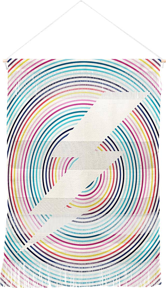 Kids Pastel Bolt Purple Wall Decor - Thumbnail - Image 1