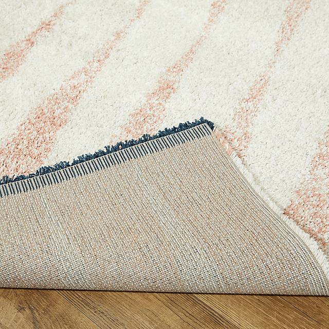 Kids Pastel Stripe Cream 7'10" x 10' Rug - Thumbnail - Image 3
