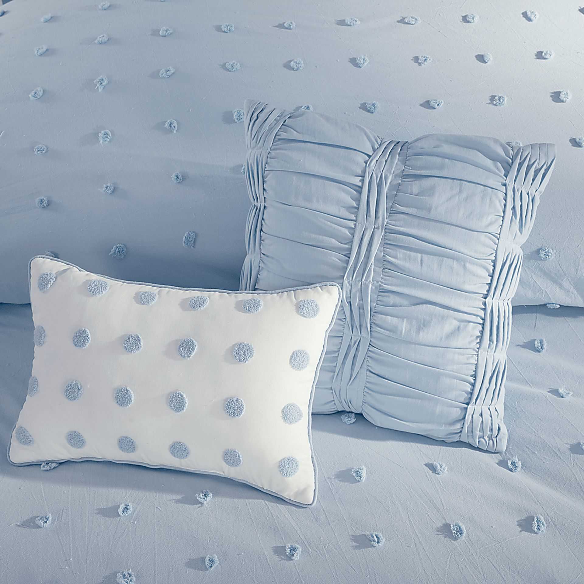Kids Pastelle Blue Full/Queen Comforter Set - Image 9