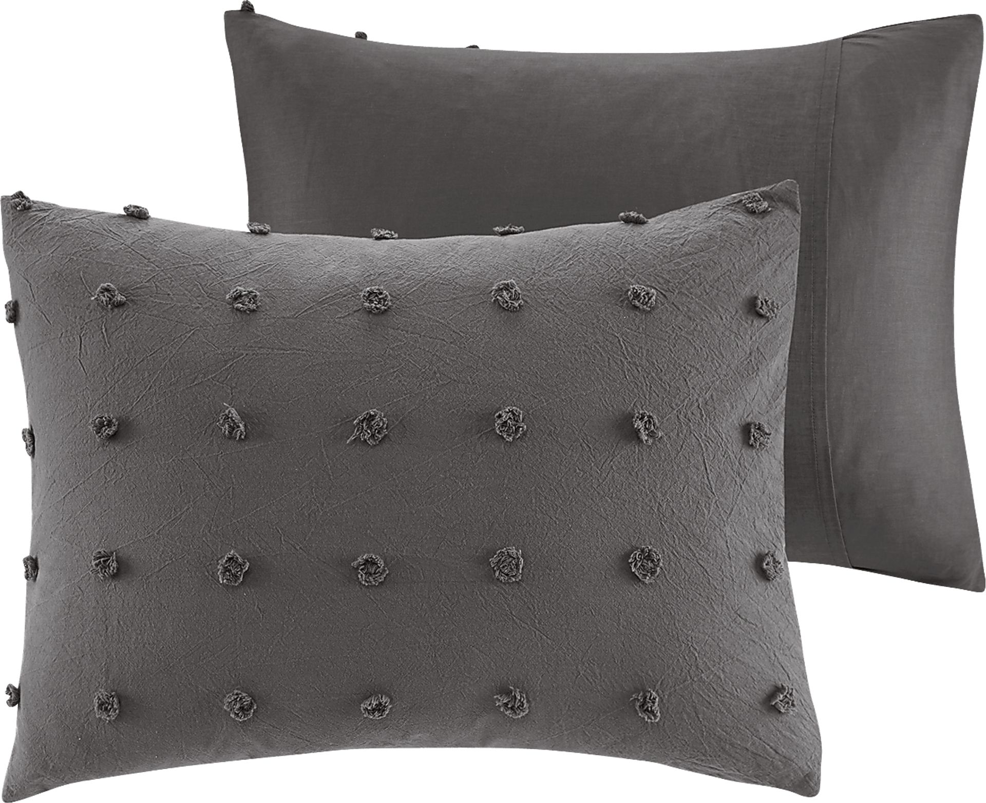 Kids Pastelle Charcoal Twin Comforter Set - Image 8