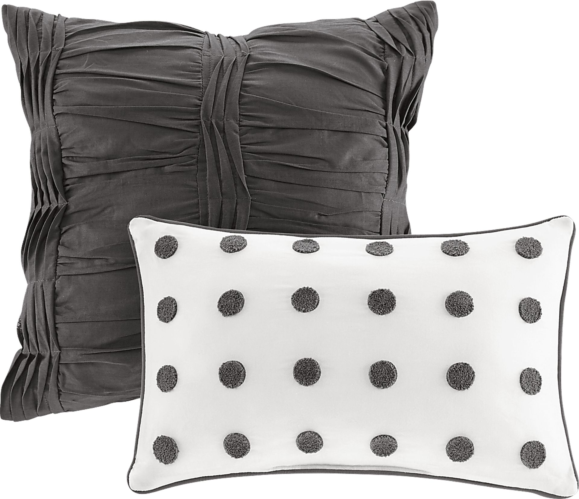 Kids Pastelle Charcoal Full/Queen Comforter Set - Image 10