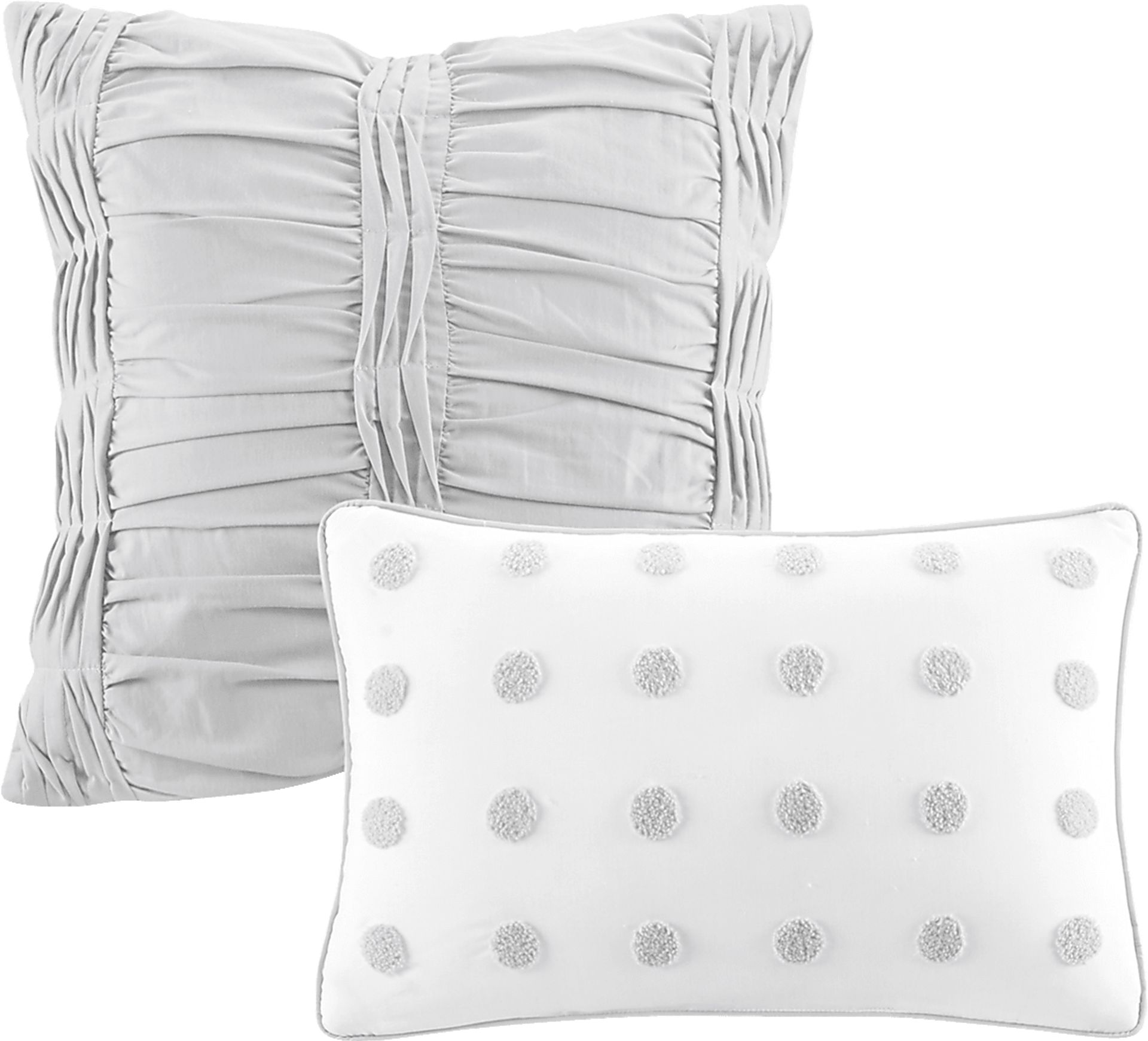 Kids Pastelle Gray Full/Queen Comforter Set - Image 2