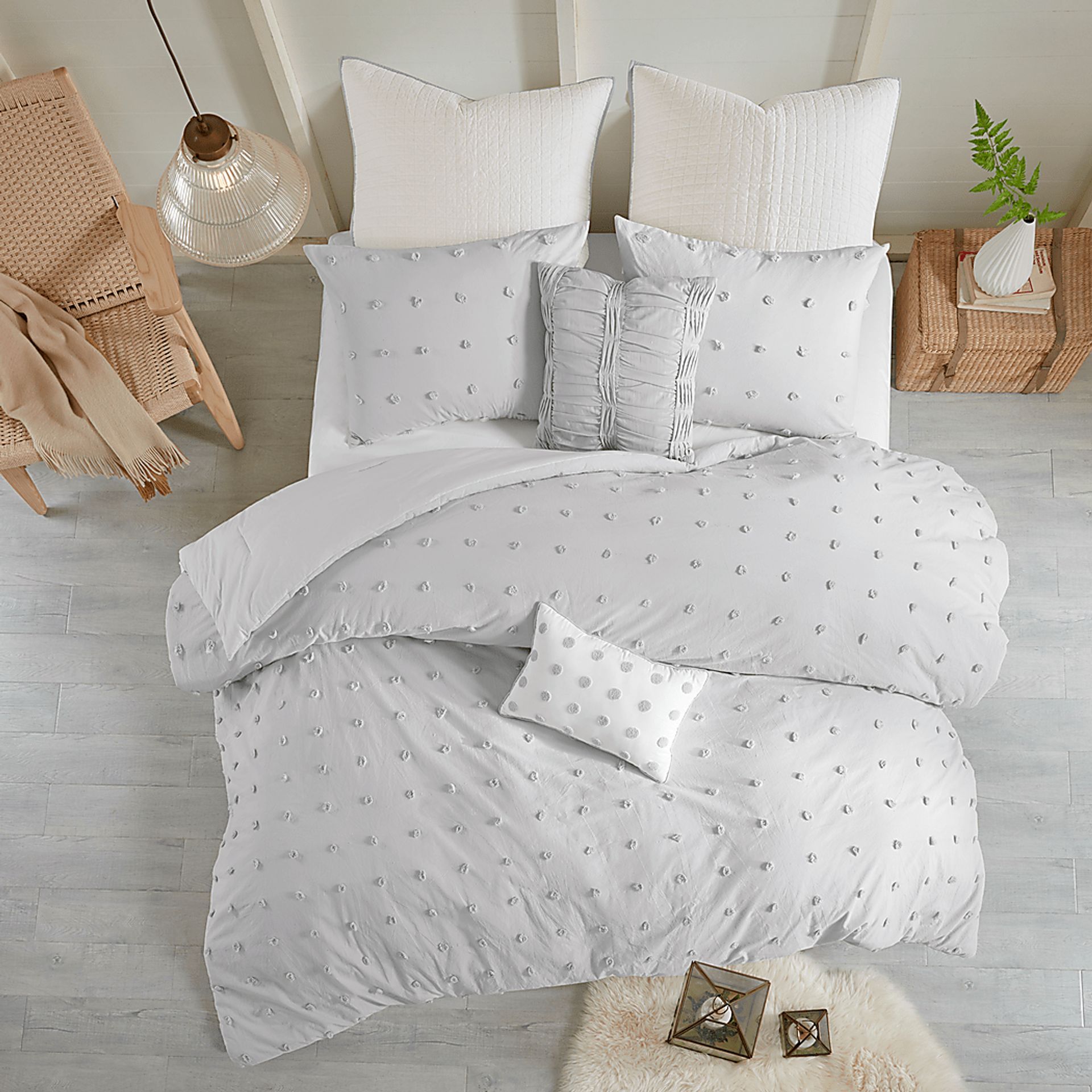 Kids Pastelle Gray Full/Queen Comforter Set - Image 4