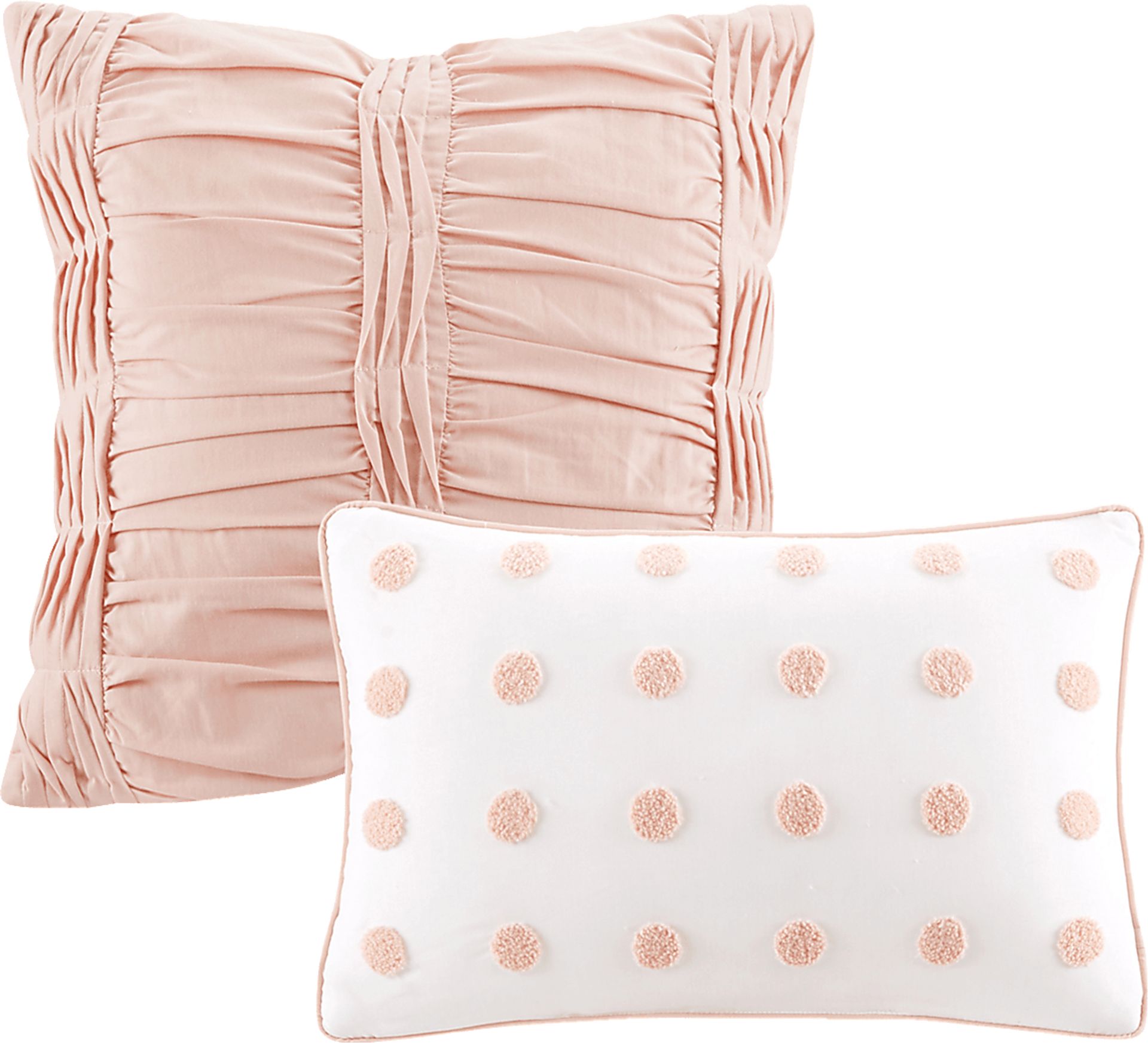 Kids Pastelle Pink Twin Comforter Set - Image 2