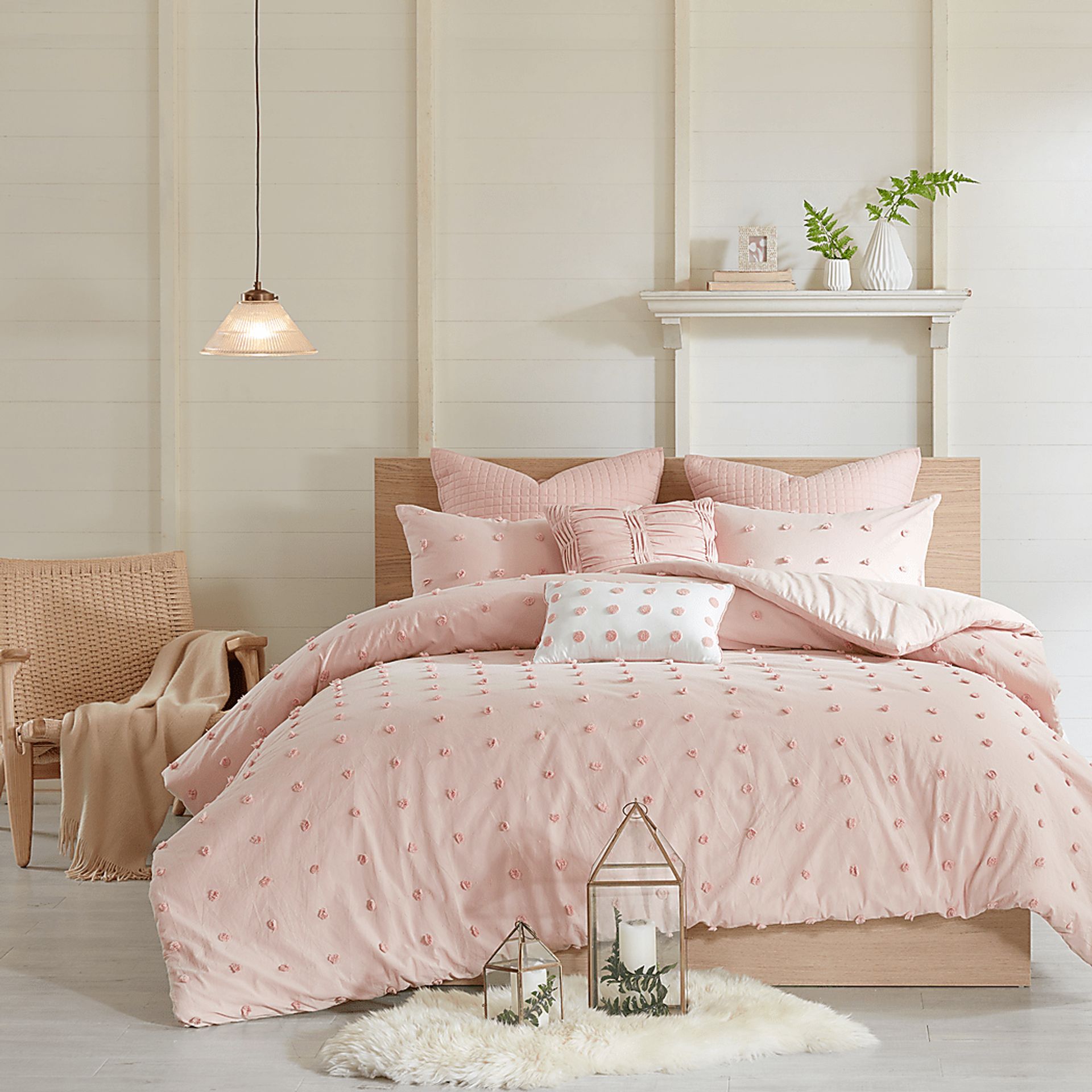 Kids Pastelle Pink Twin Comforter Set - Image 3