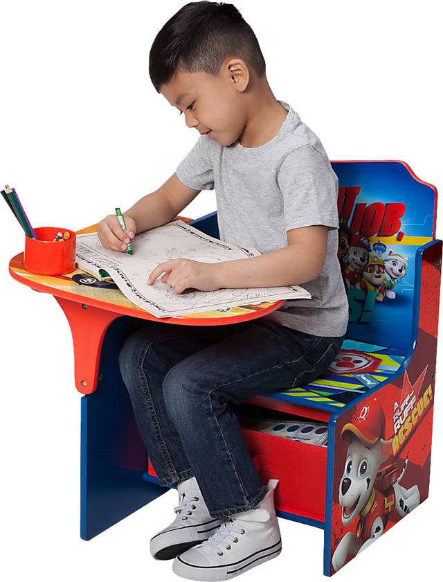 Kids Paw Patrol Blue Chair Desk - Thumbnail - Image 4
