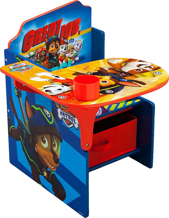 Kids Paw Patrol Blue Chair Desk - Thumbnail - Image 1