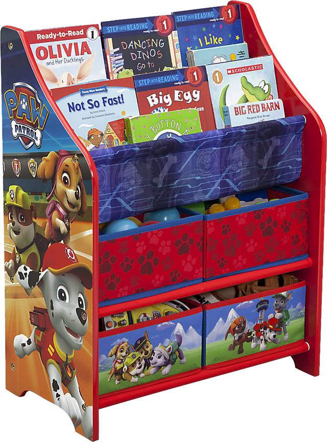 Kids Paw Patrol Red Bookcase - Thumbnail - Image 2