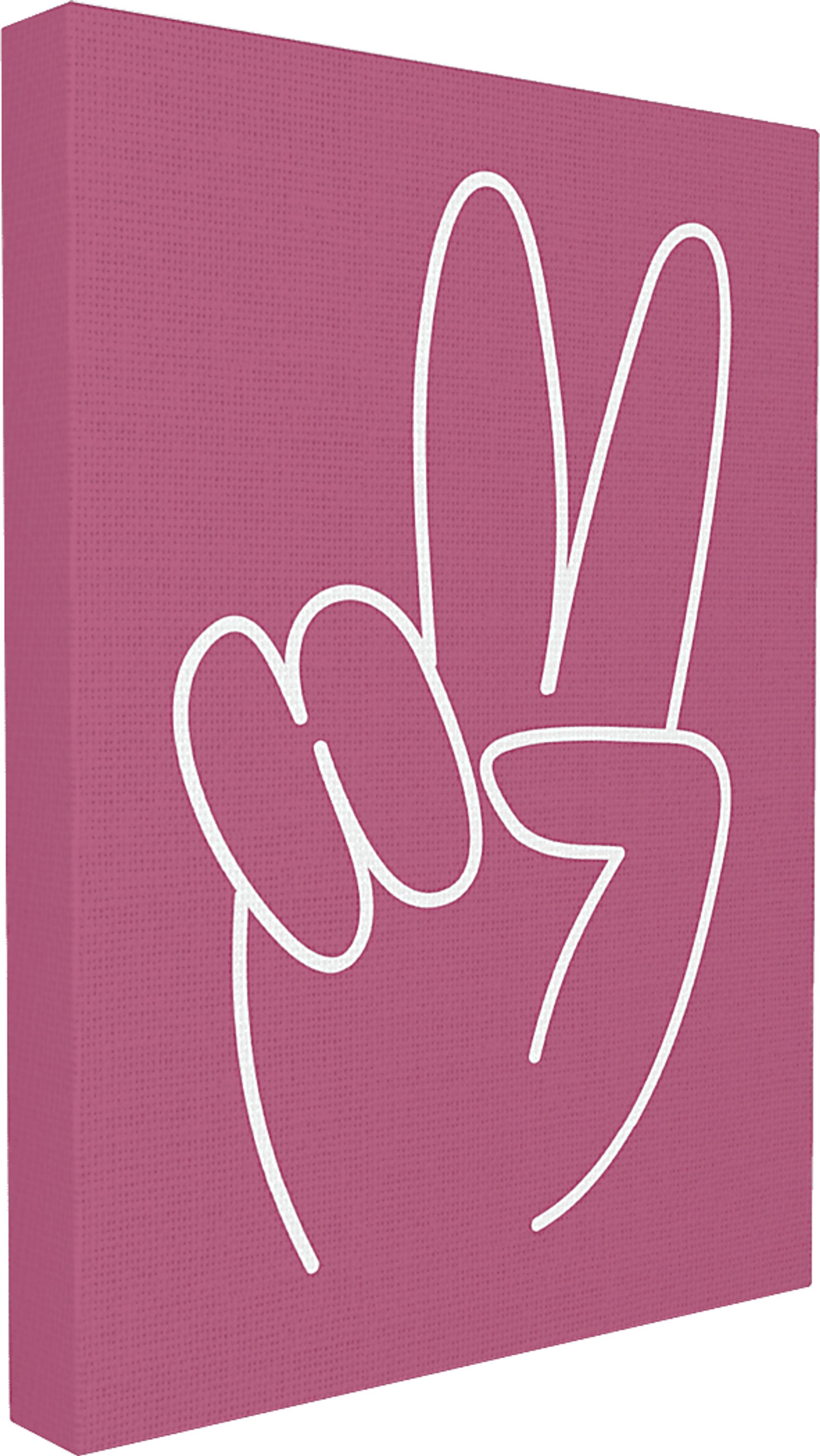 Kids Peace Sign Artwork - Image 2