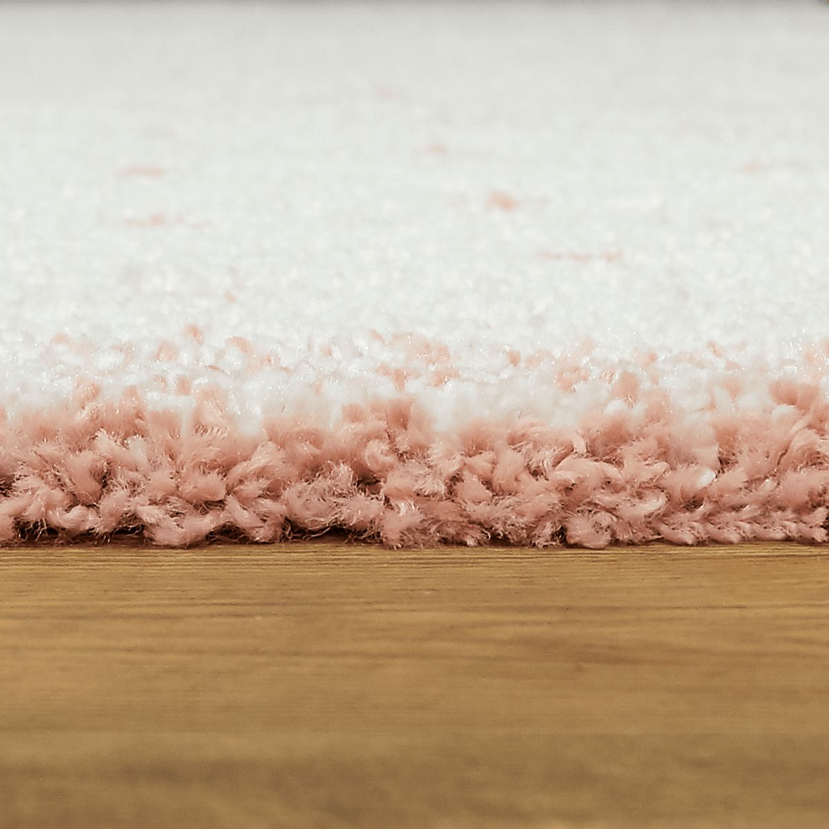Peach Dots Pink Polypropylene Fabric Rug | Rooms to Go