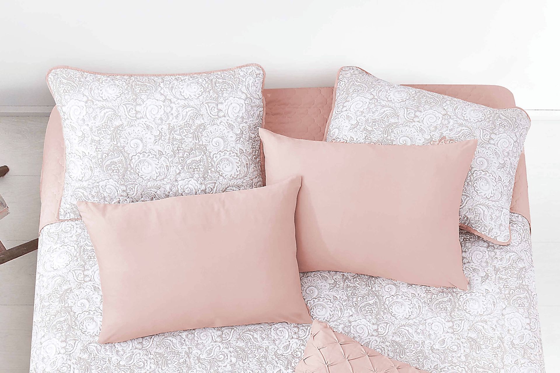 Kids Peachy Dreams Blush 6 Pc Twin Comforter Set - Image 3