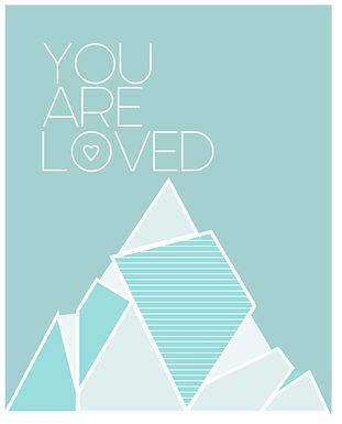 Kids Peaky Love Blue Artwork