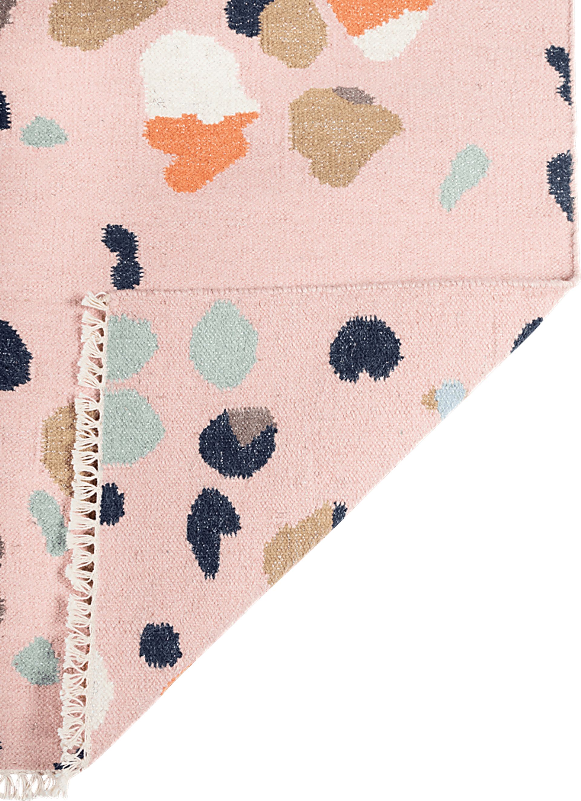 Kids Pebble Patch Pink 3'6 x 5'6 Rug - Image 5