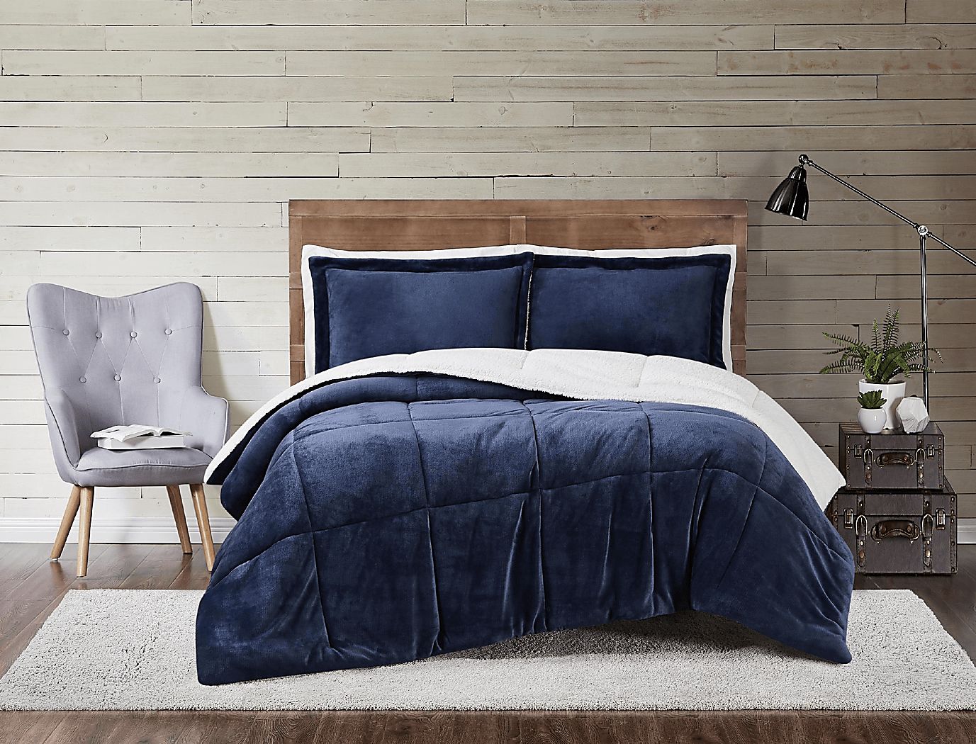 Kids Pebblecreek Indigo Twin Comforter Set
