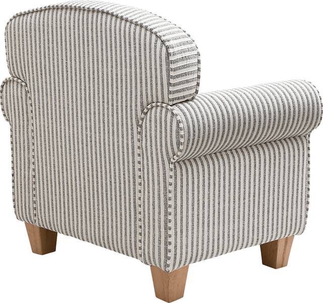 Kids Peloli Gray/White Accent Chair - Thumbnail - Image 3