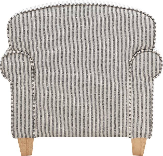 Kids Peloli Gray/White Accent Chair - Thumbnail - Image 4