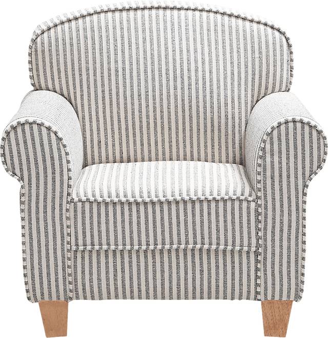 Kids Peloli Gray/White Accent Chair - Thumbnail - Image 5