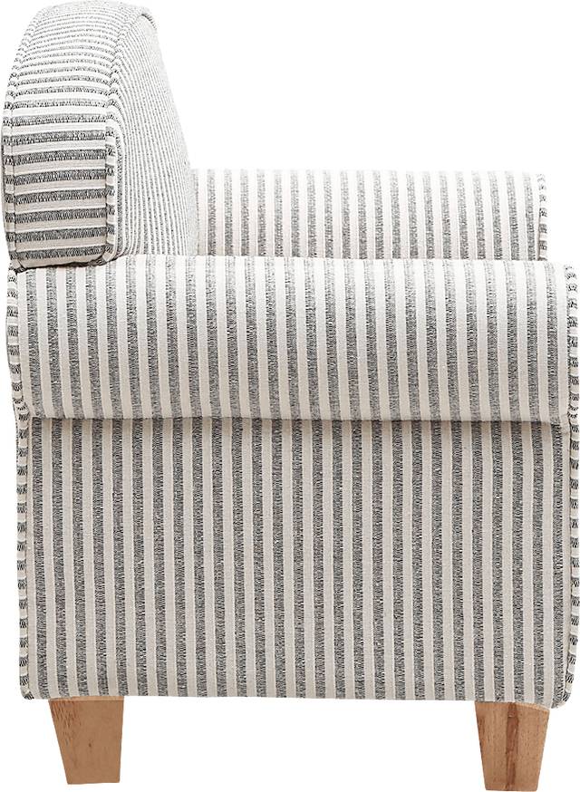 Kids Peloli Gray/White Accent Chair - Thumbnail - Image 6