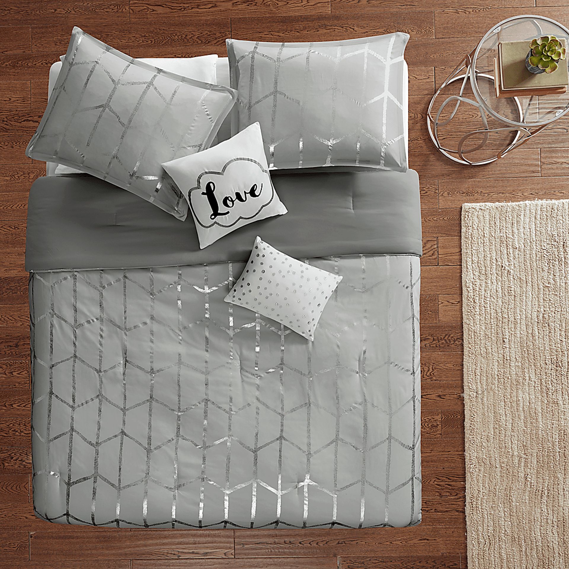 Kids Penmare Gray Twin Comforter Set - Image 3