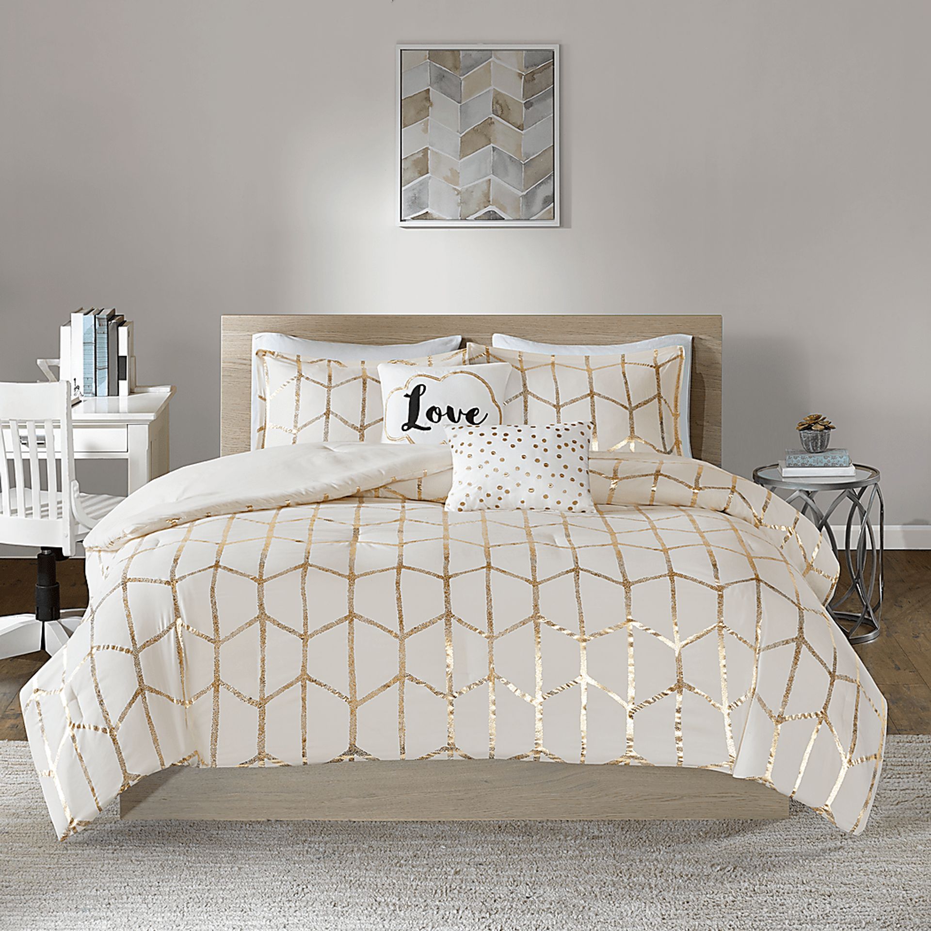 Kids Penmare Ivory Full/Queen Comforter Set - Image 2