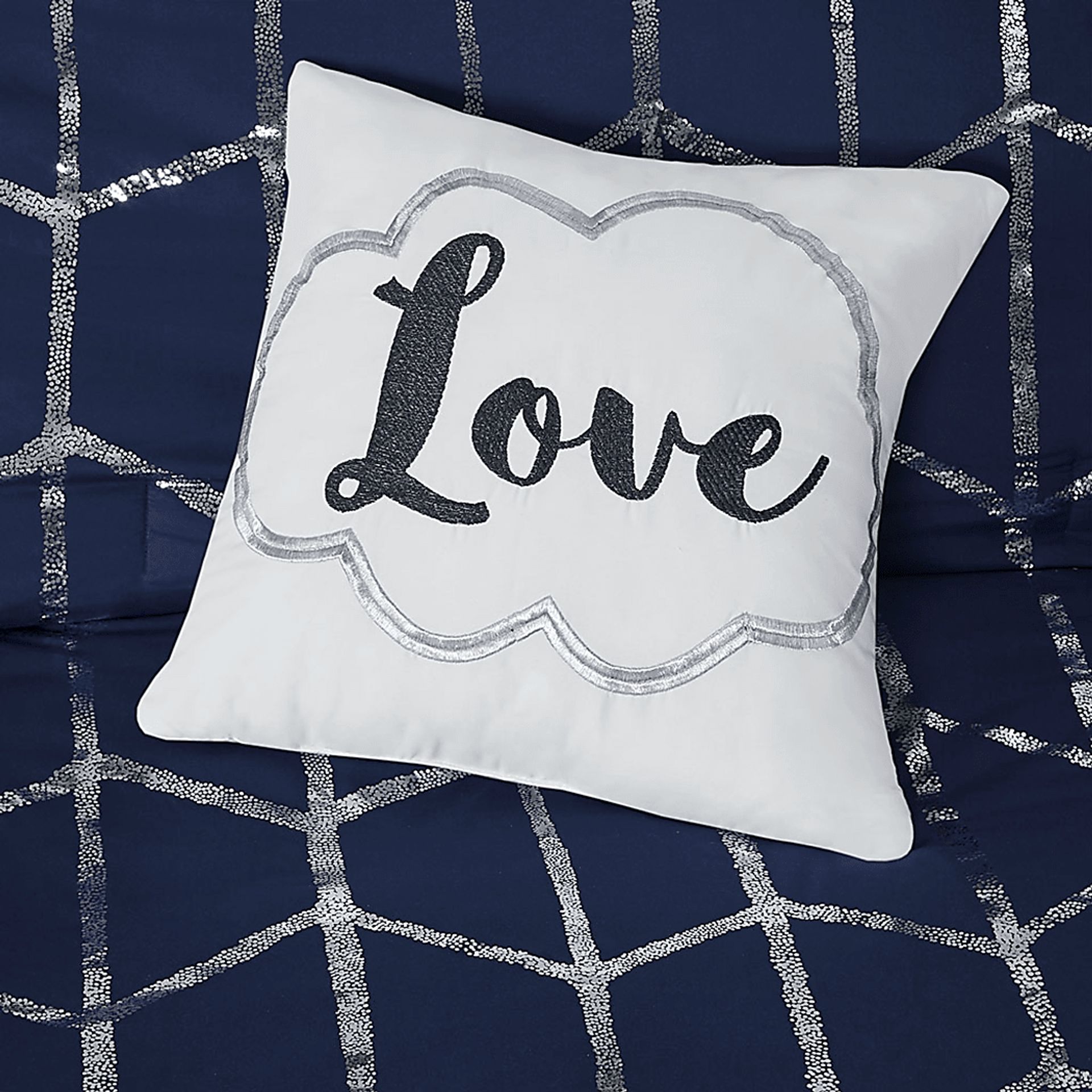 Kids Penmare Navy 4 Pc Twin Comforter Set - Image 6