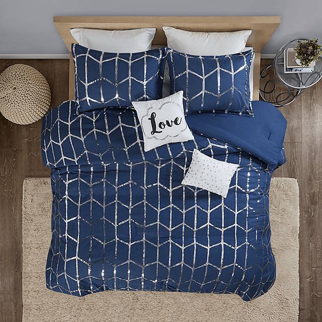 Kids Penmare Navy 4 Pc Twin Comforter Set - Thumbnail - Image 9
