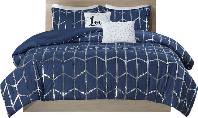 Kids Penmare Navy 4 Pc Twin Comforter Set - Thumbnail - Image 10