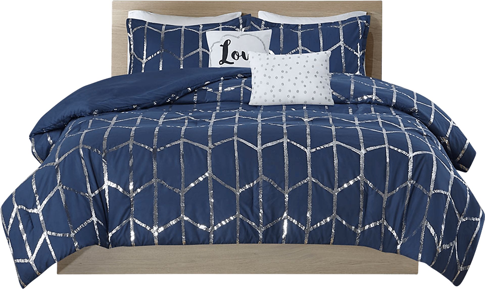 Kids Penmare Navy 4 Pc Twin Comforter Set - Image 10