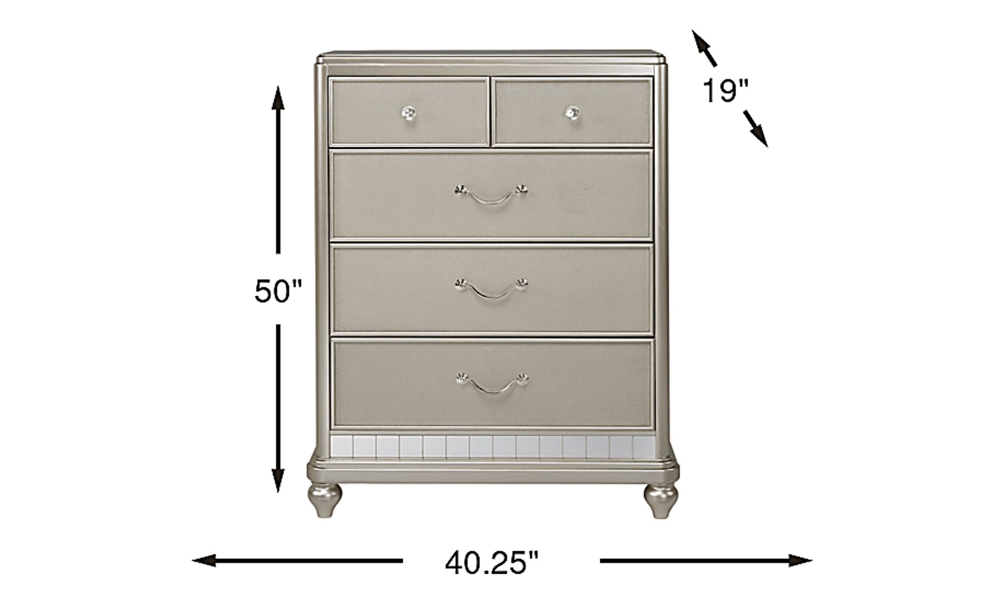 Dimension Image. Please refer to the Dimension Tab on this page for dimension details.