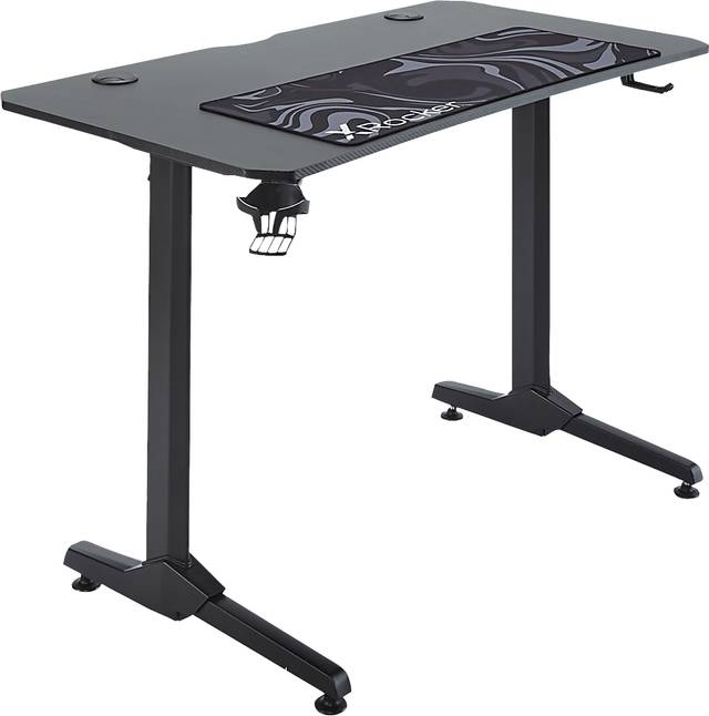 Kids Phylson Black/Gray Gaming Desk - Thumbnail - Image 1
