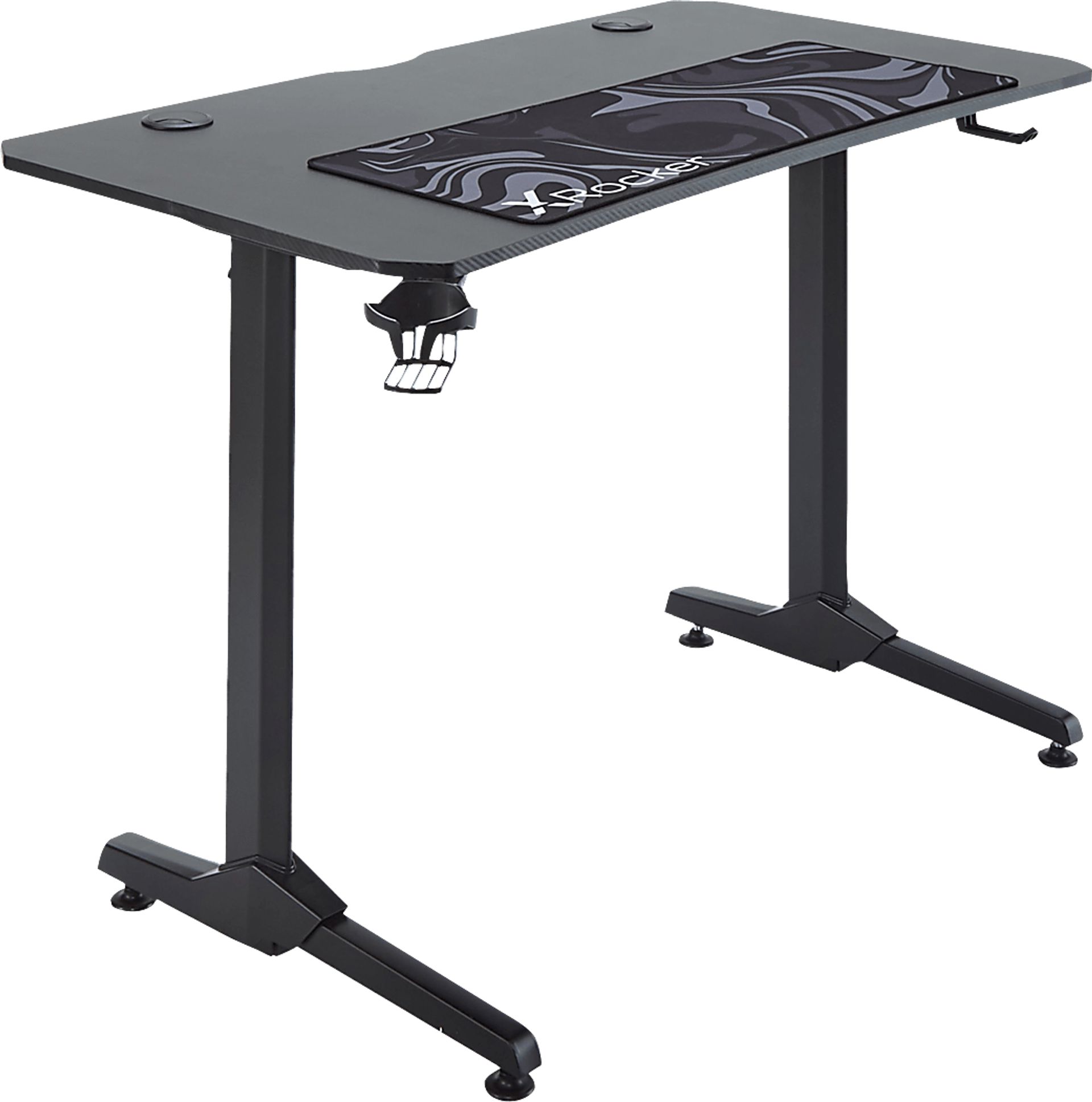 Kids Phylson Black/Gray Gaming Desk - Image 1