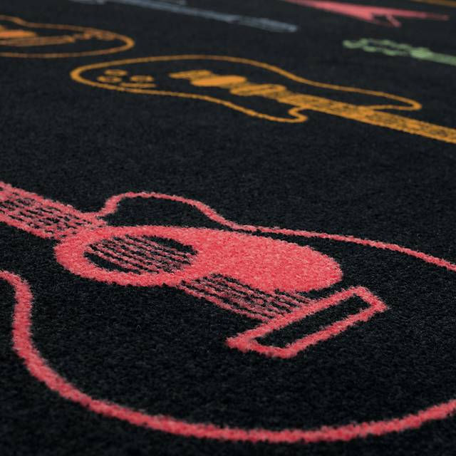 Kids Pickguard Black 8' x 10' Rug - Thumbnail - Image 4