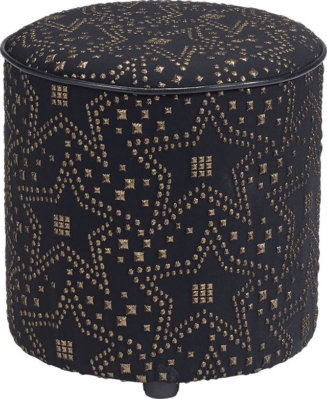 Kids Pierrette Gold Ottoman - Thumbnail - Image 2
