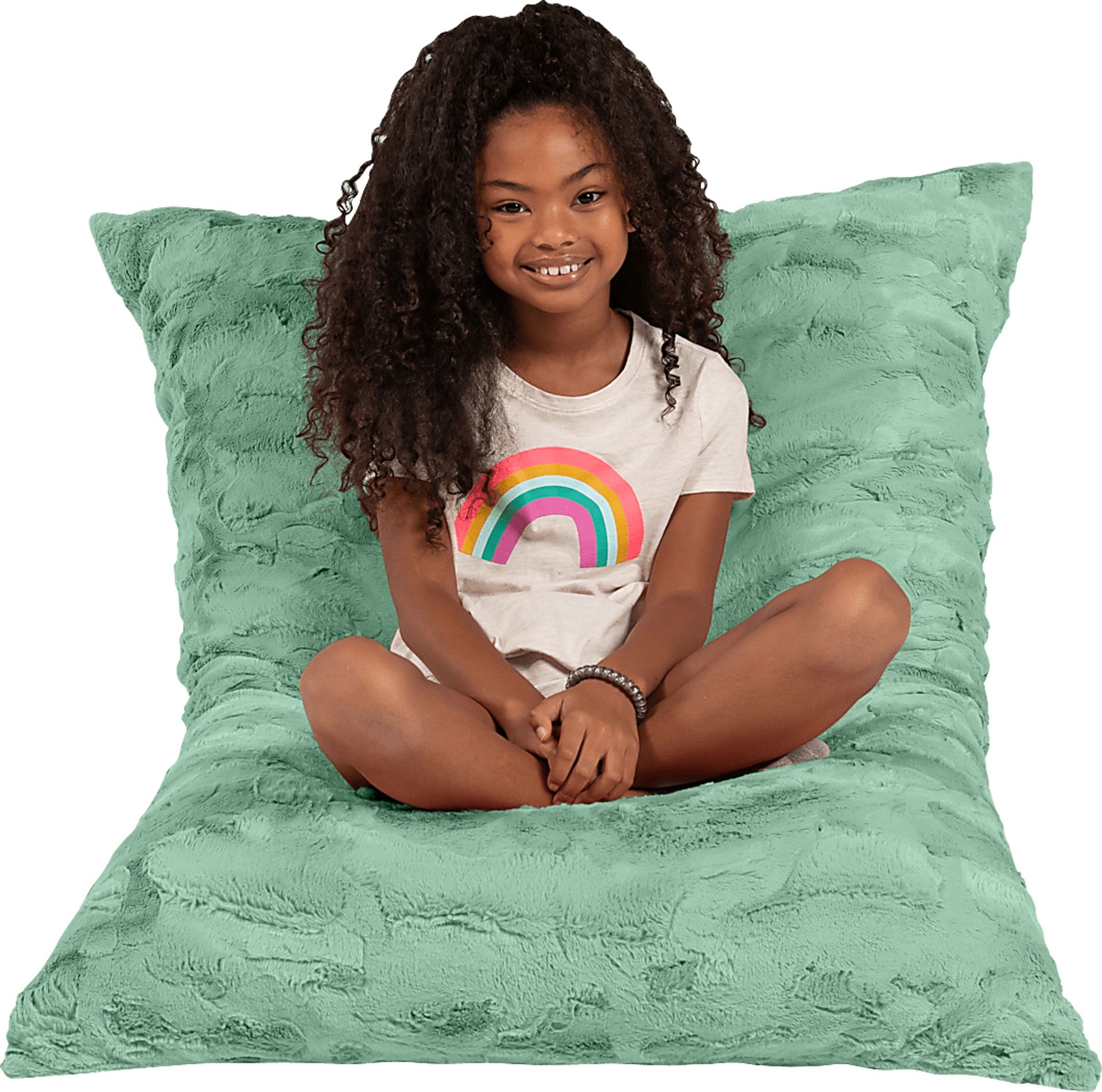 Kids Pillow Saxx Crash Puff Green Lounger - Image 3