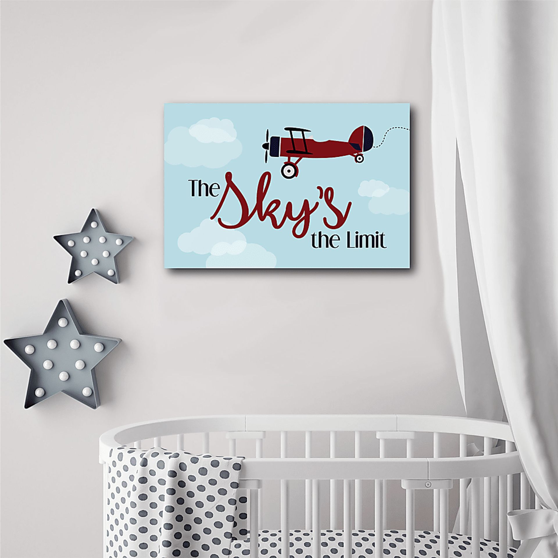 Kids Pilot Trainee III Blue Artwork - Image 2