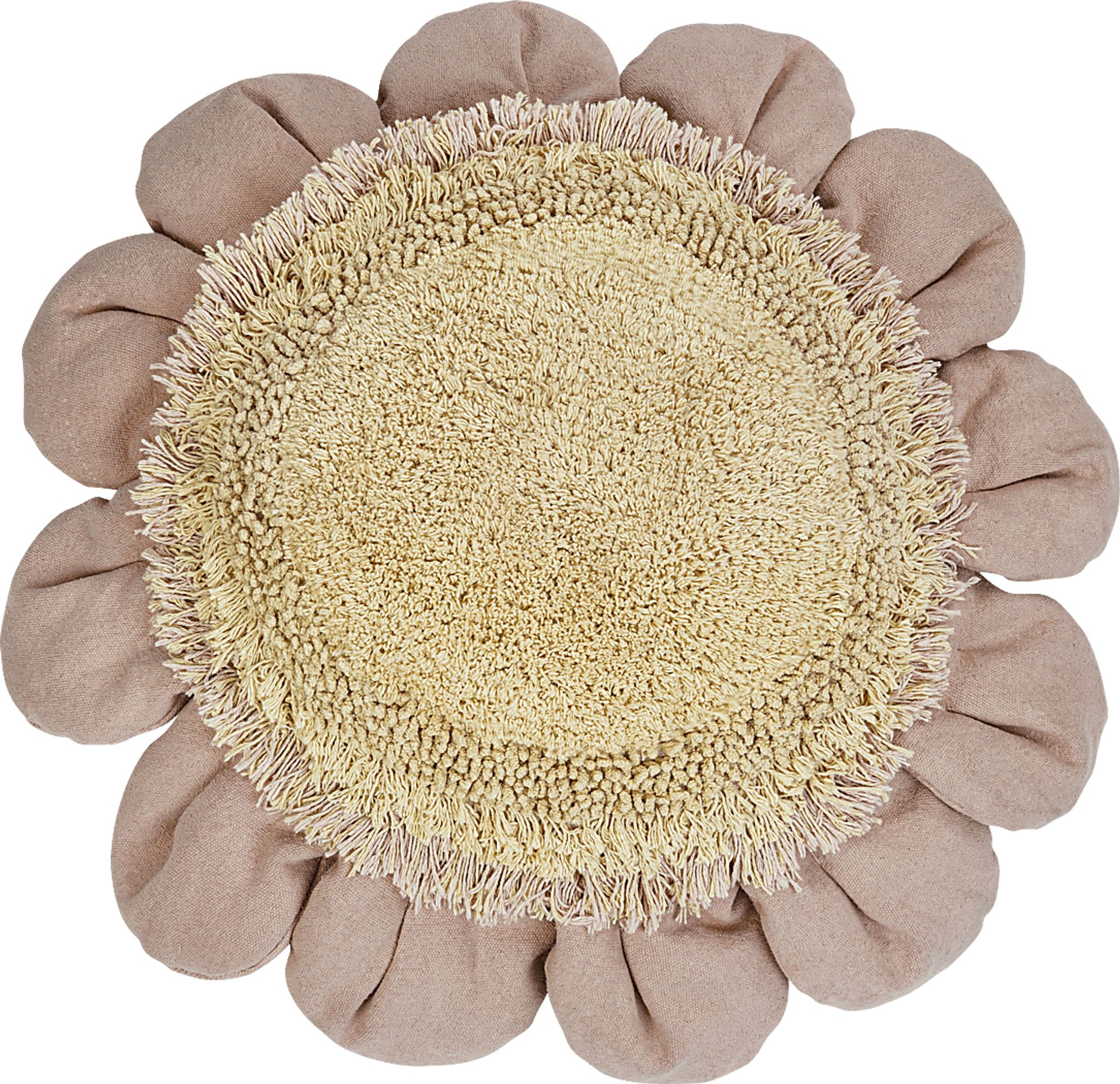 Kids Pink Daisy Floor Pillow - Image 10