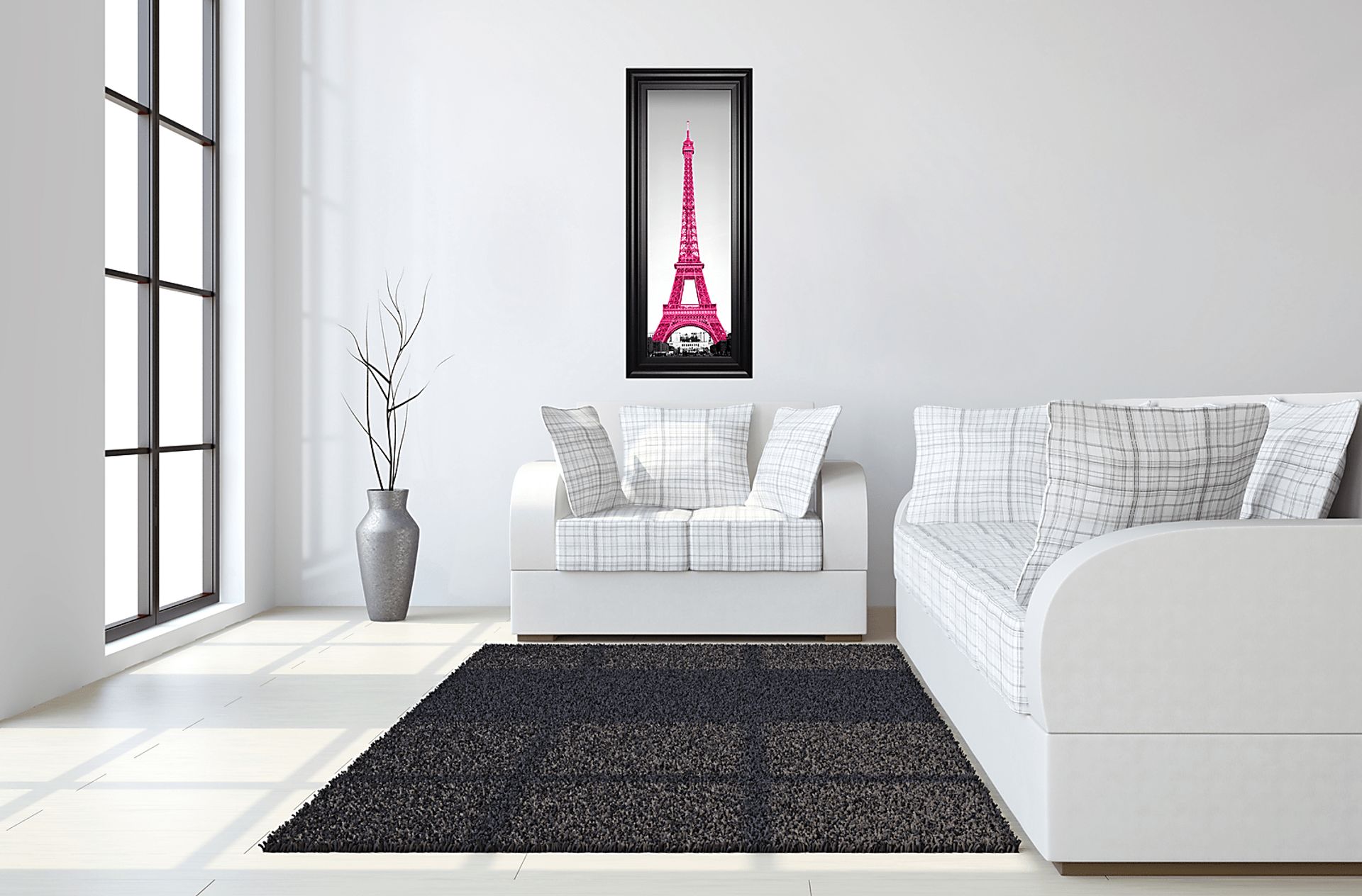 Kids Pink in Paris Fuchsia Artwork - Image 2