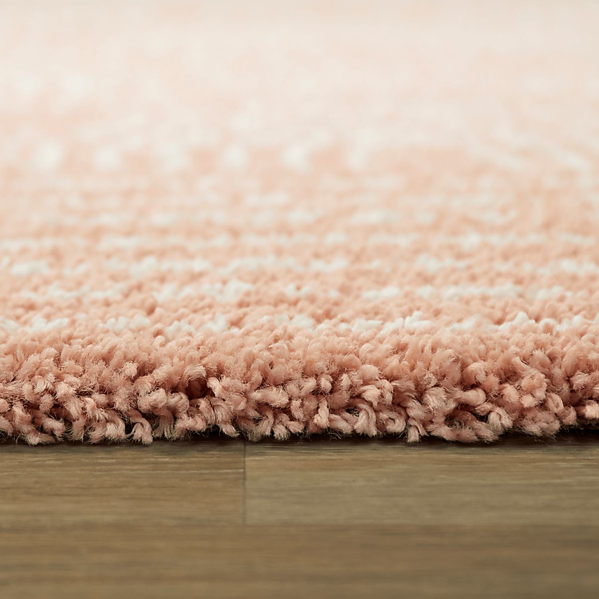Pink Rainbow Polypropylene Fabric Rug | Rooms to Go