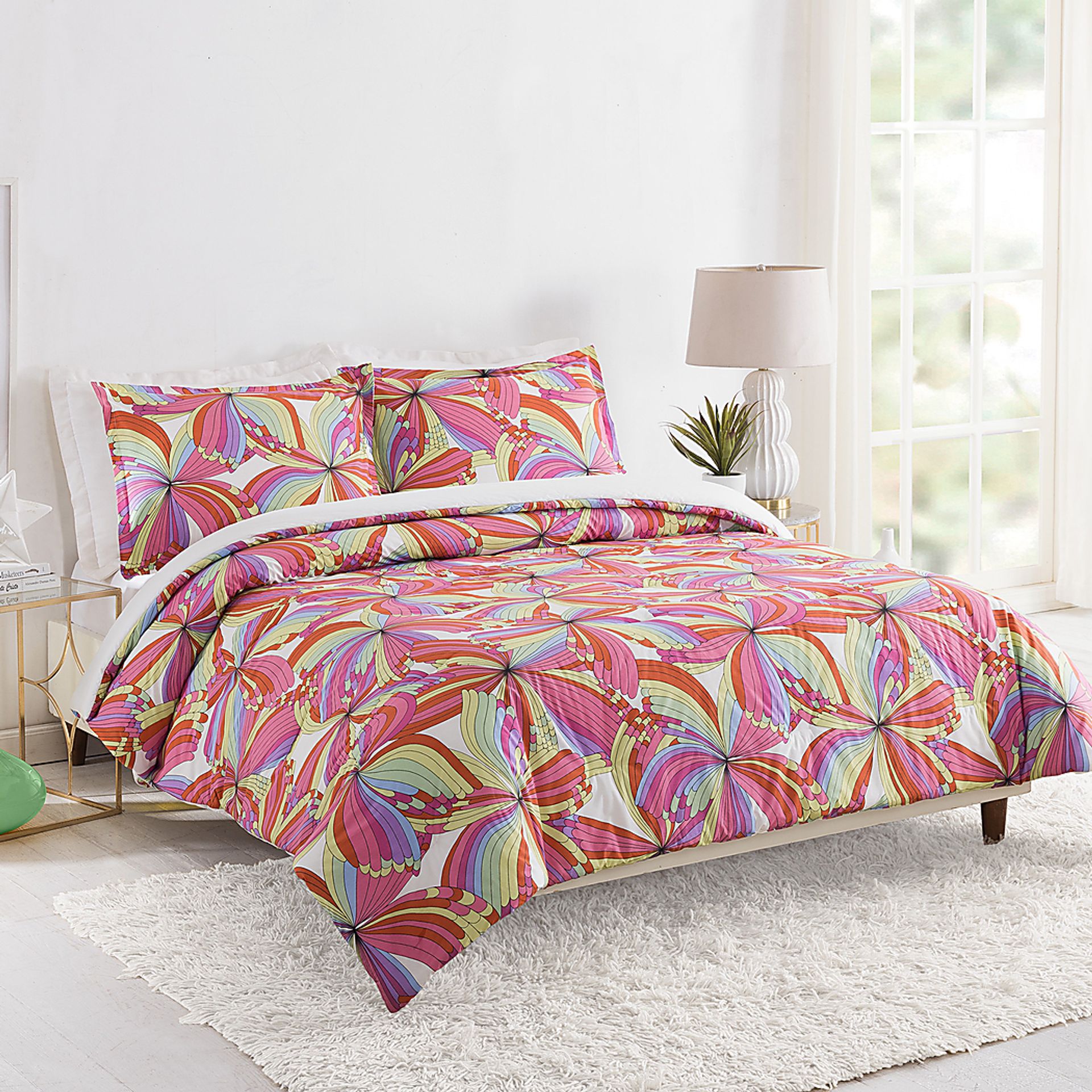 Kids Pinwheel Fun Multi Full/Queen Comforter Set - Image 2