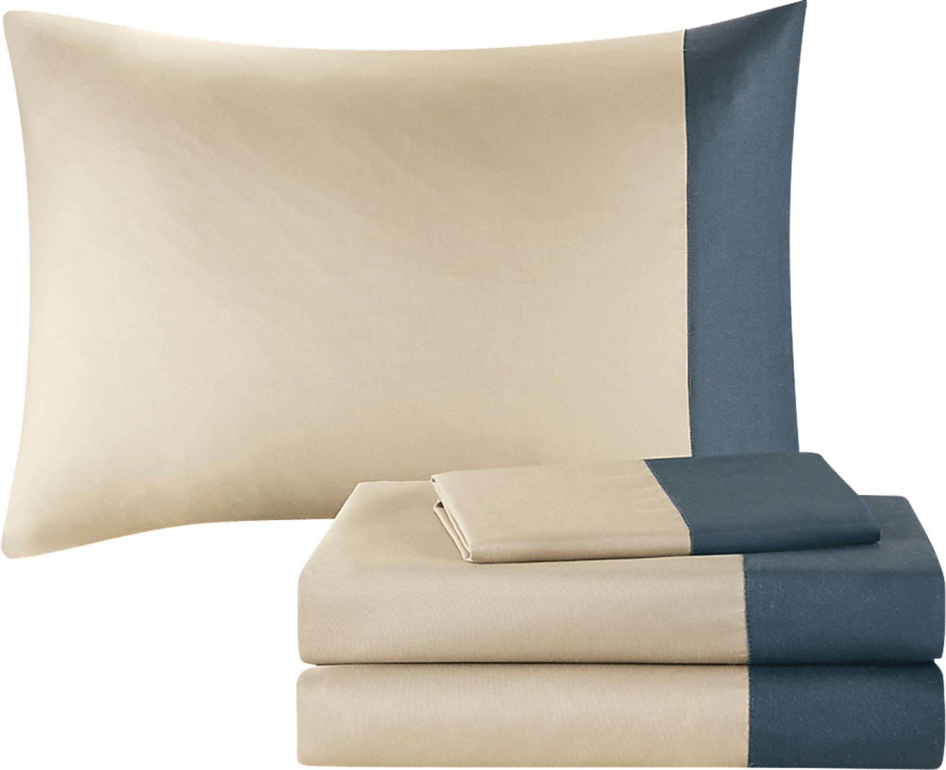 Kids Plain Jake Beige Full Comforter Set - Image 2