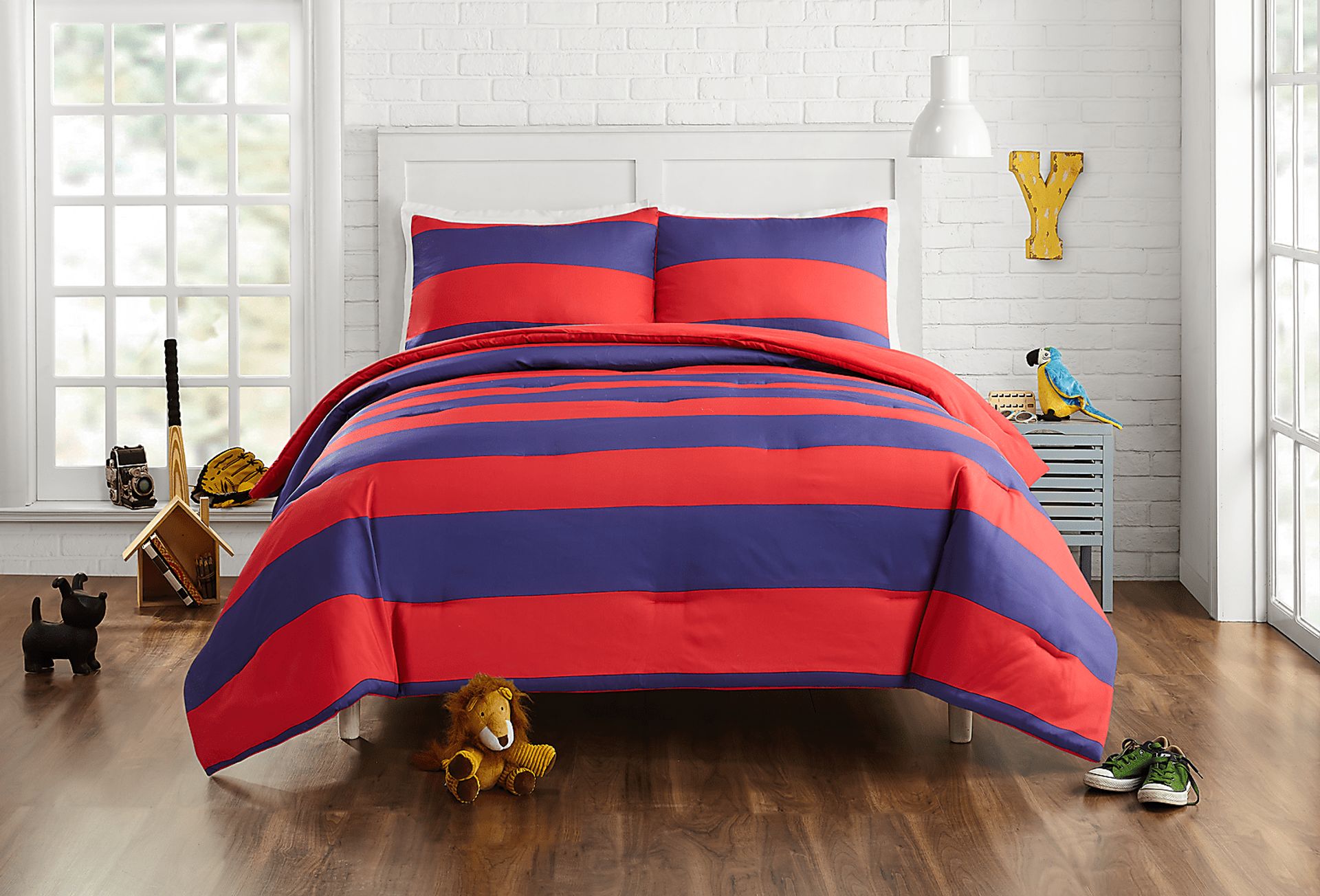 Kids Plovar Red Twin Comforter - Image 2