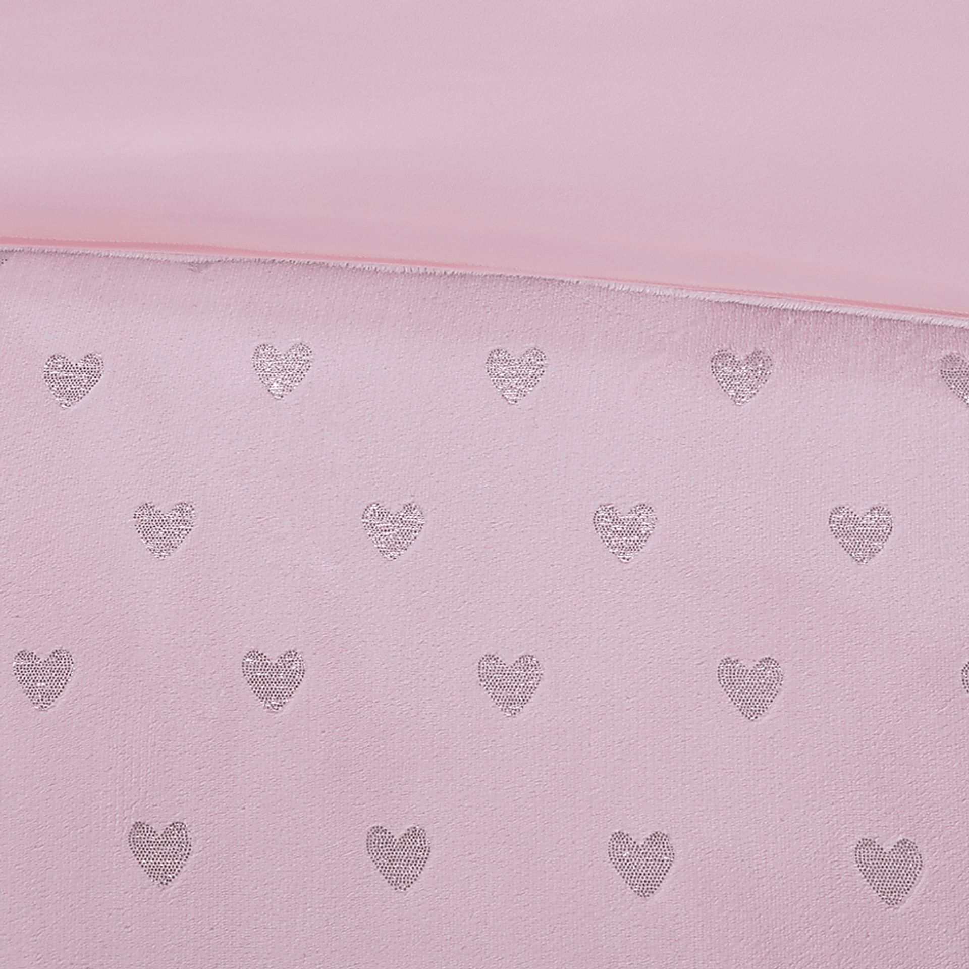 Kids Plush Hearts Pink Twin XL Comforter Set - Image 5