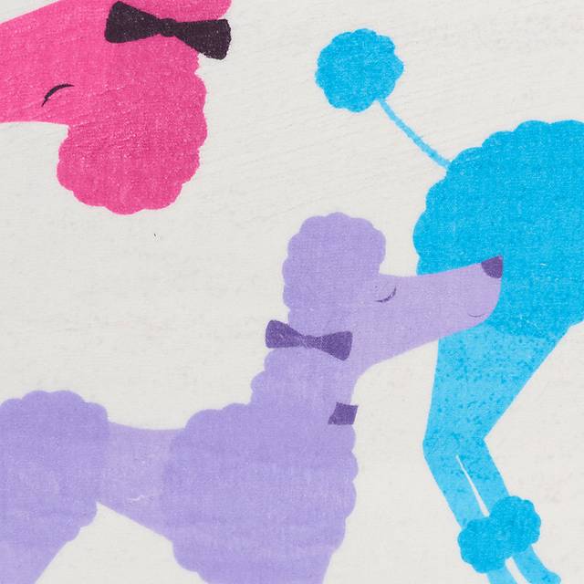 Kids Poodle Glam Multi 6'6 x 9'2 Rug - Thumbnail - Image 7