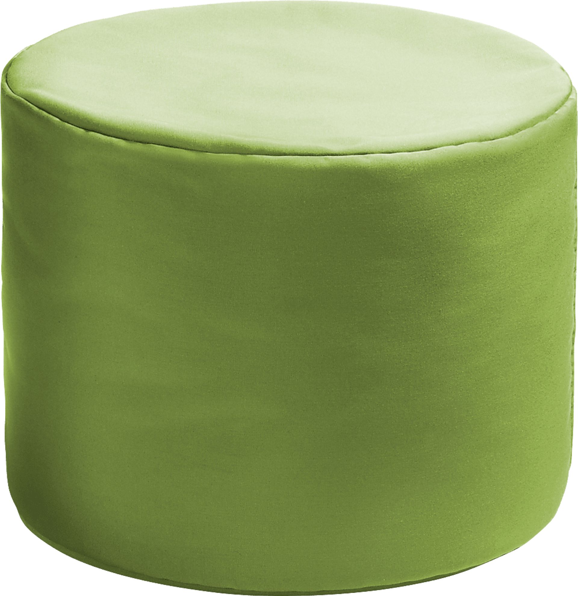 Kids Poppilly Green Indoor/Outdoor Ottoman - Image 1