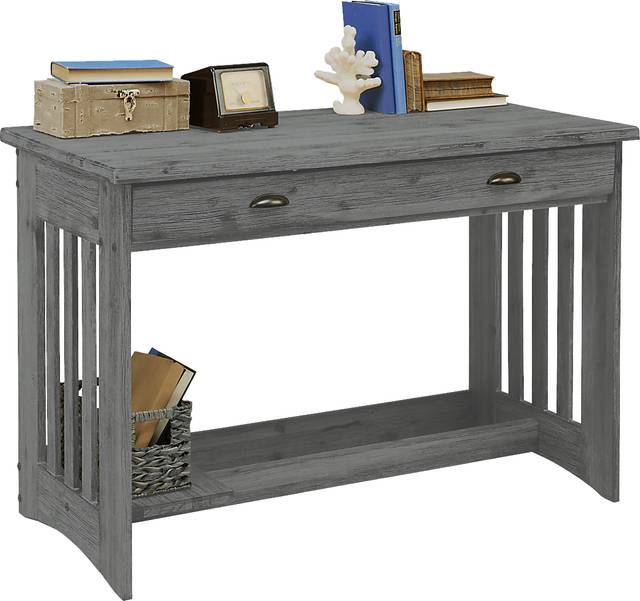 Kids Portside Gray Desk - Thumbnail - Image 1