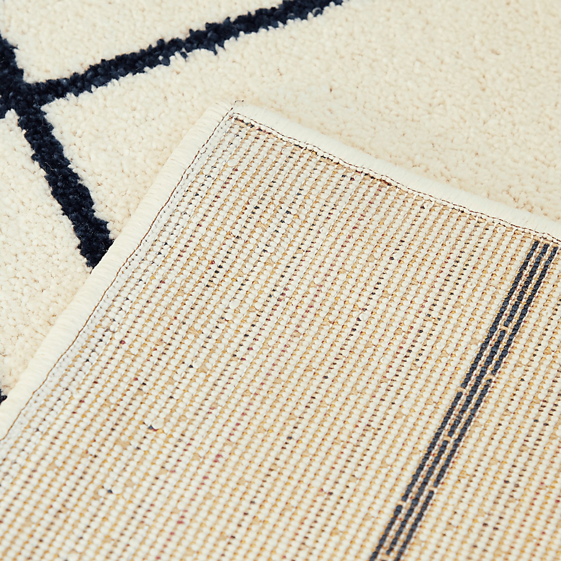 Kids Posh Stripes White 7'10 x 10' Rug - Image 3