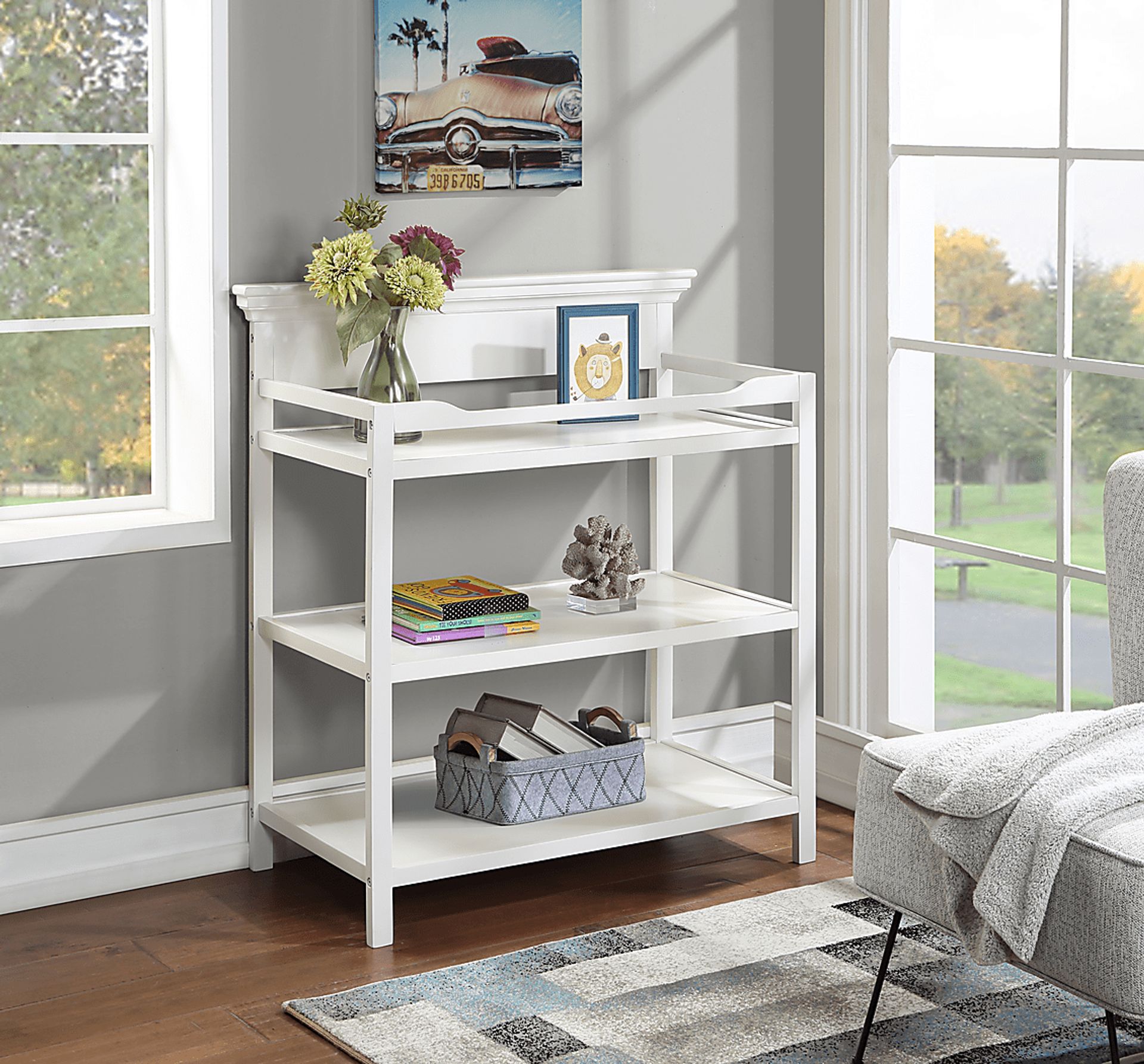Kids Praxo White Changing Table - Image 3