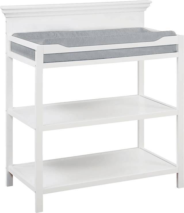 Kids Praxo White Changing Table - Thumbnail - Image 1