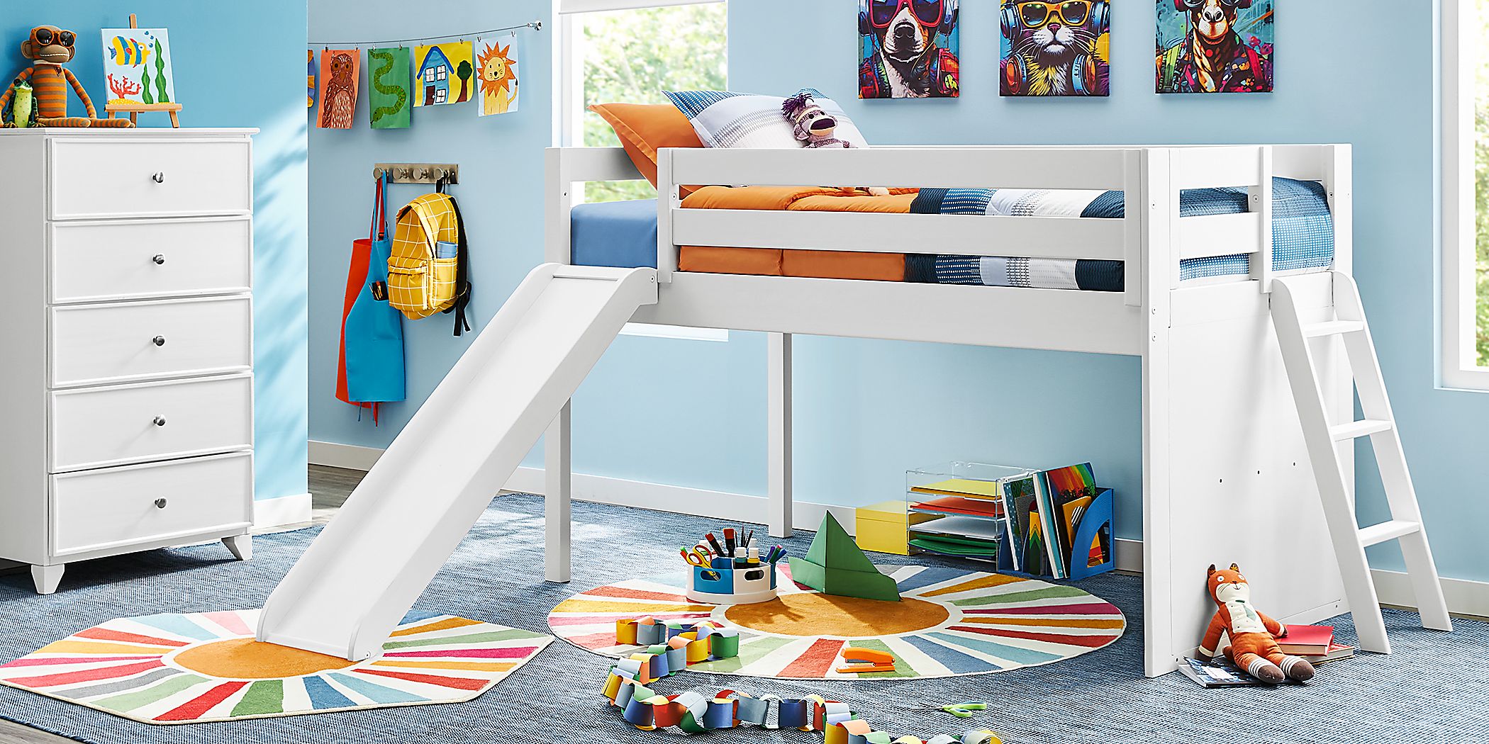 https://assets.roomstogo.com/product/kids-preston-place-white-twin-loft-bedroom-with-slide-and-chest_3477700P_image-room?cache-id=d0beda96b6c1cce7dde0e6257a598e5e