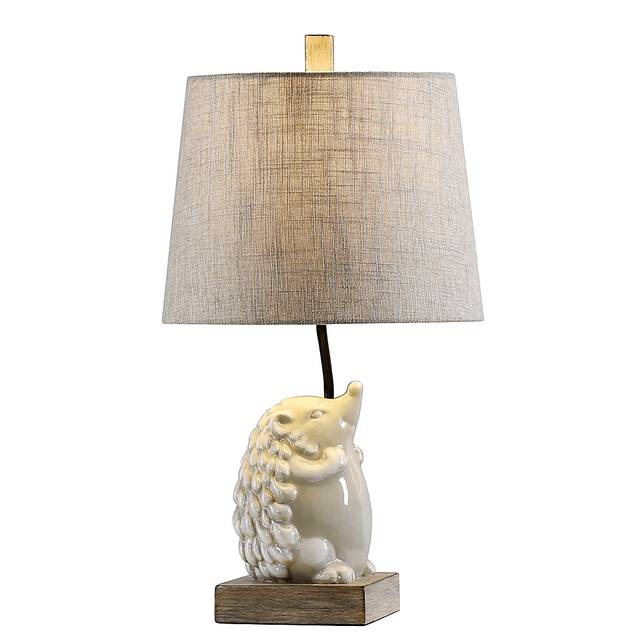 Kids Prickly Hedgehog White Lamp - Thumbnail - Image 2